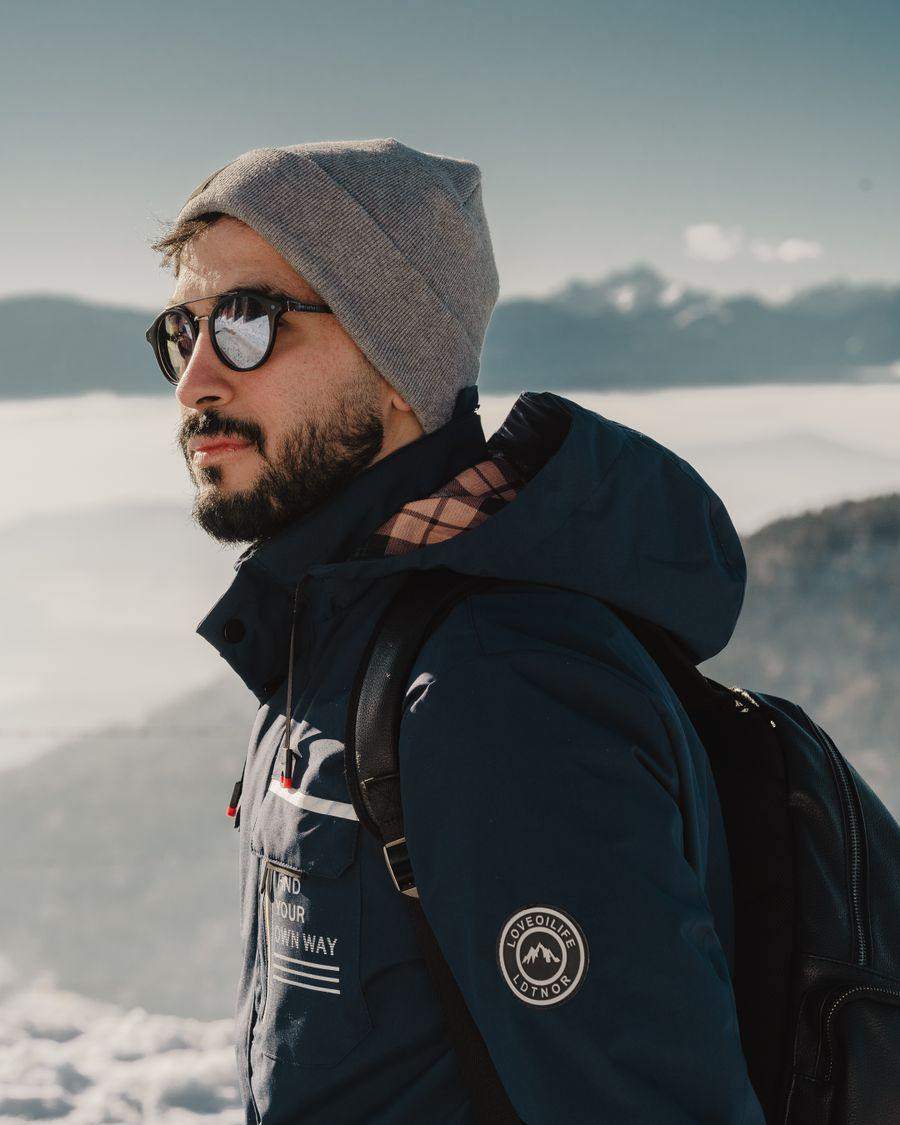 High-fill down parka shell — extreme cold